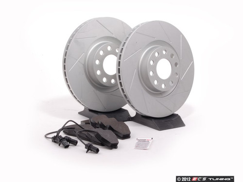 Front Performance RPS Kit - ECS Slotted Rotors & Hawk HPS Pads