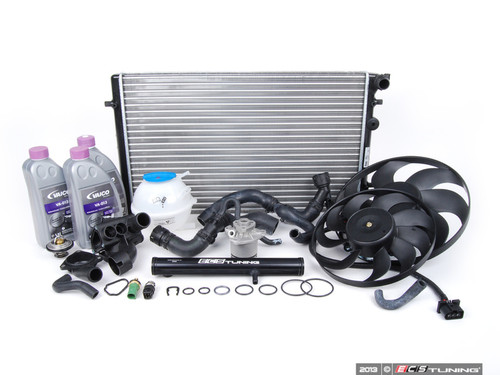 ECS Cooling System Refresh Kit With Black ECS Water Pipe