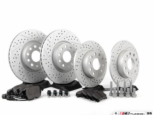 Performance Front & Rear Brake Service Kit (312x25/260x12)