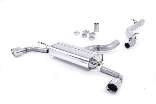 Milltek Cat Back Non Resonated - 100mm Dual Jet Tips - MK2 TT 3.2 quattro