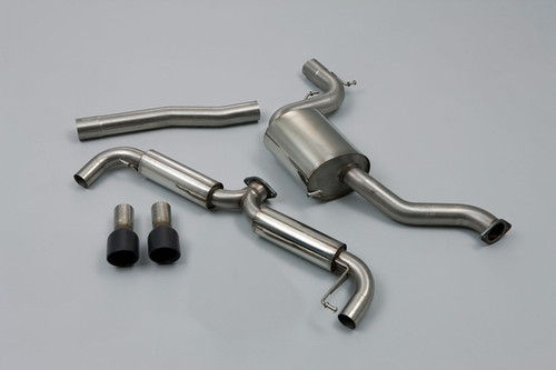 Milltek 3" Race Cat Back Exhaust - Matte Black Tips - MK6 GTI 2.0T