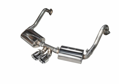 AWE Tuning Porsche 981 Performance Exhaust System - With Chrome Silver Tips