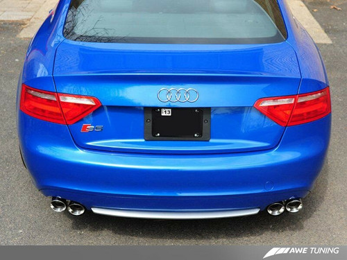 AWE Tuning S5 3.0T Touring Edition Exhaust System - Polished Silver Tips (102mm)