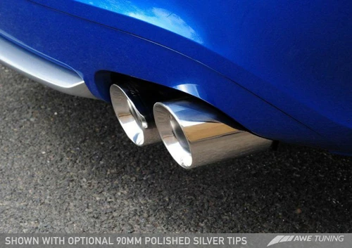 AWE Tuning S5 3.0T Touring Edition Exhaust System - Polished Silver Tips (90mm)