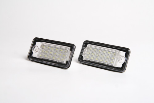 LED License Plate Housing - Pair - Audi B6 / B7