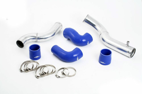 Volvo 740 / 940 Turbo Top Connection pipe kit ,blue hoses ,3'' throttle body