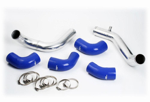 Volvo 740 / 940 Turbo Center Connection pipe kit ,blue hoses ,3'' throttle body