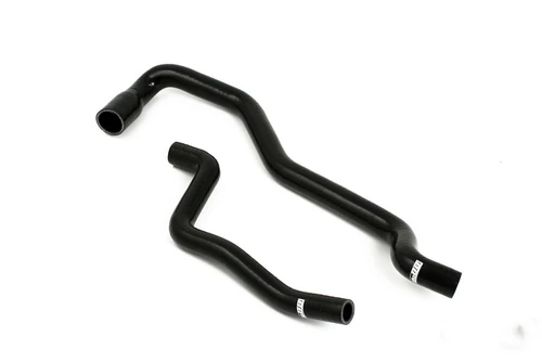SAAB 9-5 98-10 Heater hoses for cars without water valve Black