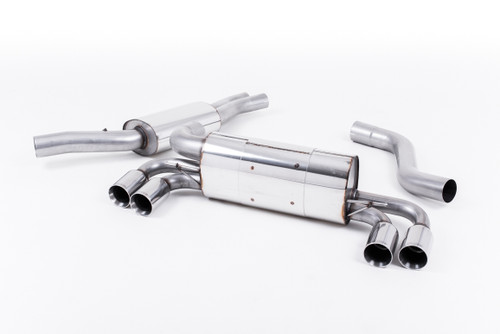 Milltek Resonated Secondary Cat-back Exhaust - BMW M1 Coupe E82