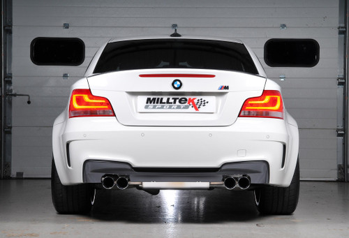 Milltek Non-Resonated Secondary Cat-back Exhaust - BMW M1 Coupe E82