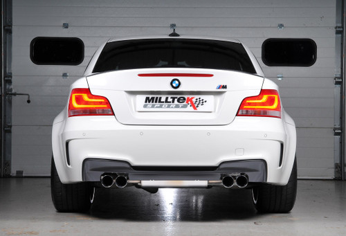 Milltek Non-Resonated Primary Cat-back Exhaust - BMW M1 Coupe E82