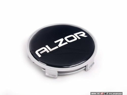 Alzor Center Cap - Silver Finish (68mm)