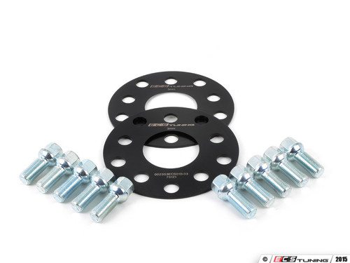 ECS Wheel Spacer & Bolt Kit - 3mm With Ball Seat Bolts