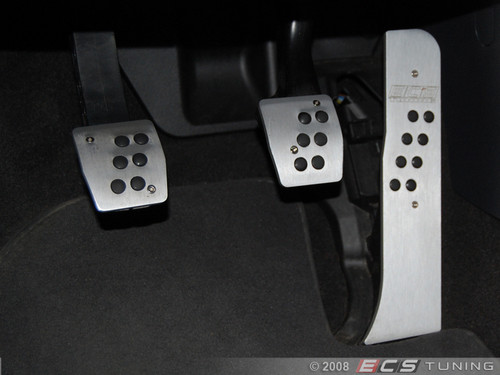 ECS Manual Pedal Set - Silver