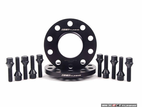 BMW 12.5mm Wheel Spacers & ECS Conical Seat Bolt Kit