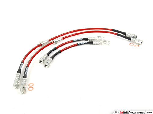 Exact-Fit Stainless Steel Brake Lines - Kit | ES1905764