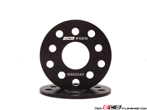 ECS Wheel Spacers - 6mm (Pair)