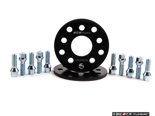 ECS Wheel Spacer & Bolt Kit - 8mm With Conical Seat Bolts