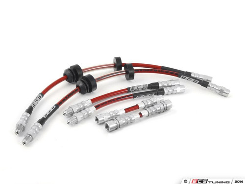 Exact-Fit Stainless Steel Brake Lines - Complete Kit | ES2602382
