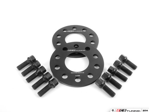 Wheel Spacer & Bolt Kit - 8mm With Black Ball Seat Bolts