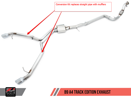 AWE Tuning B9 A4 Track to Touring Conversion Kit