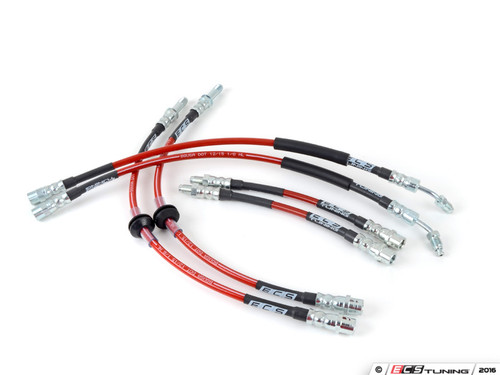Exact-Fit Stainless Steel Brake Lines - Complete Kit | ES3146301