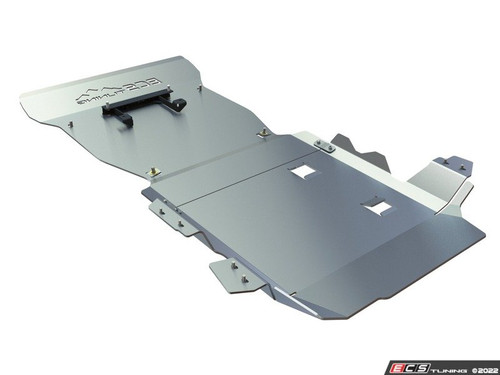 VW Touareg 3 (7P) / Porsche Cayenne (958) Overland Skid Plate with Off-Road Brace