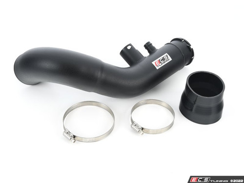 B48/B46 Intake Pipe Upgrade - Powdercoated Black