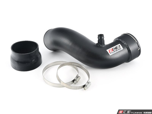 B58 Turbo Outlet Boost Pipe - Powdercoated Black