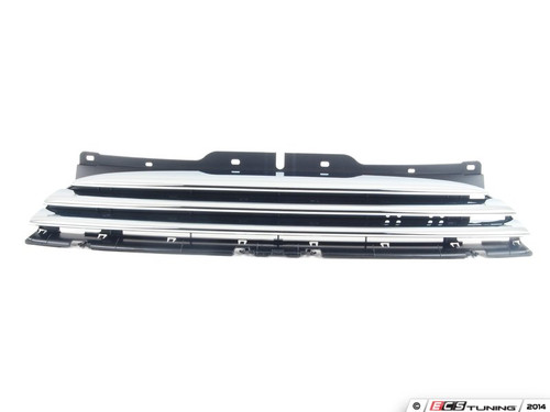 Upper Grille Center Section With Chrome - Priced Each