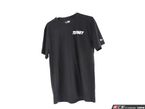 Black With White Turner Motorsport Short Sleeve T-Shirt - 2XL