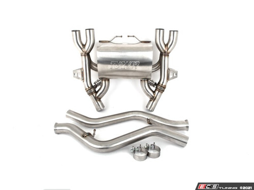 E9X M3 Turner Motorsport Stainless Steel Valved Axle Back Exhaust