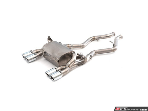 E9X M3 Turner Motorsport Titanium Valved Axle Back Exhaust