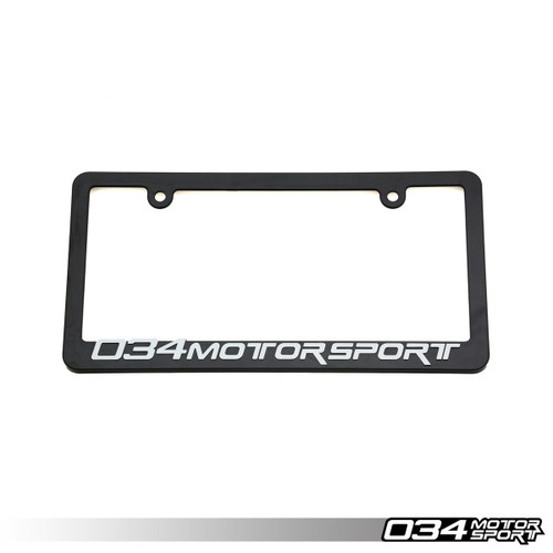 License Plate Frame, 034Motorsport