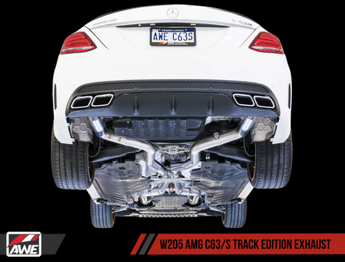 AWE Tuning Mercedes-Benz W205 AMG C63/S Coupe Track Edition Exhaust System (no tips)