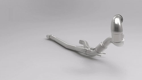 Cast Stainless Steel Performance Downpipe, 8V Audi A3/S3 & MkVII Volkswagen Golf/GTI/R