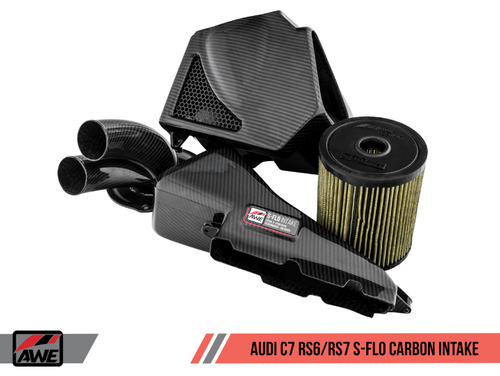 AWE Audi C7 RS 6 / RS 7 S-FLO Carbon Intake