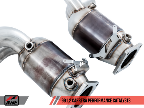 AWE Tuning Porsche 991.2 3.0L Performance Catalysts (PSE Only)