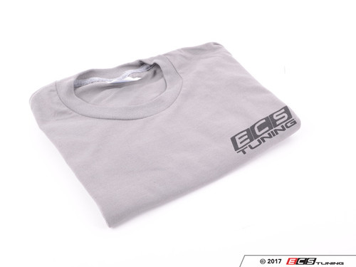 Gray ECS Short Sleeve T-Shirt - Medium