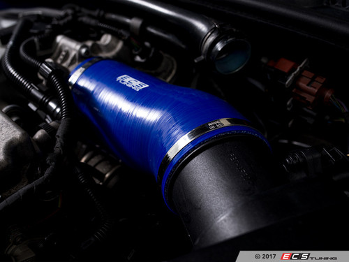 Silicone Throttle Body Inlet Hose - Blue