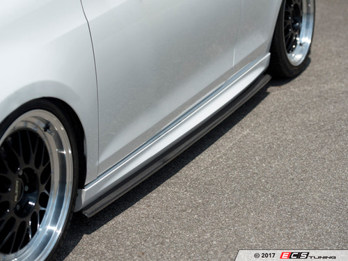 Side Skirt Extension Set - Carbon Fiber