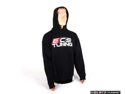 Black ECS Hooded Sweatshirt - Youth Large