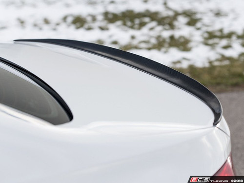 BMW F30 M style trunk CF spoiler cf