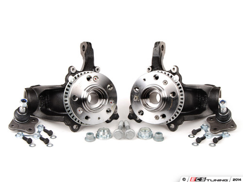 VR6/1.8T Spindle Conversion Kit - Without Caliper Carriers