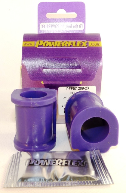 Porsche 924 and S (all years), 944 (82 - 85.5) Front Sway Bar Bushing - D Shape 23 mm - Street Series - PFF57-209-23
