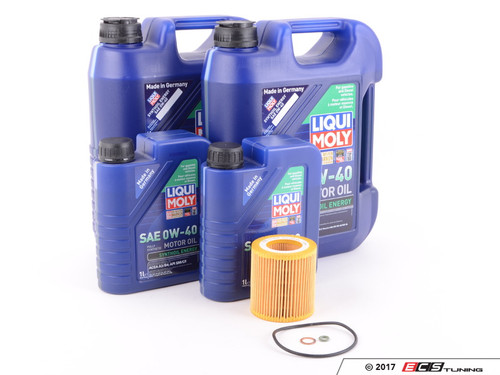 Liqui Moly Voll-Synthese Energy Oil Change Kit / Inspection I