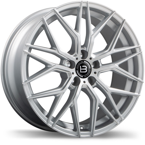 BR10 19x8.5 5x114.3mm +35 66.1mm | Gloss Siliver Finish