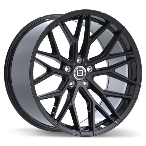 BR10 20x10.5 5x120.65mm +30 70.7mm | Gloss Black Finish