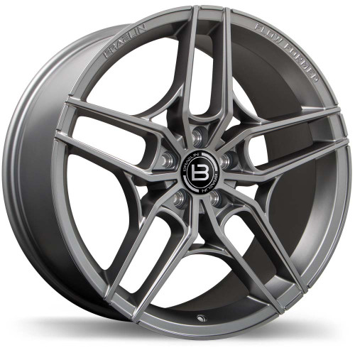 BR12 19x9.0 5x114.3mm +40 67.1mm | Satin Charcoal Finish