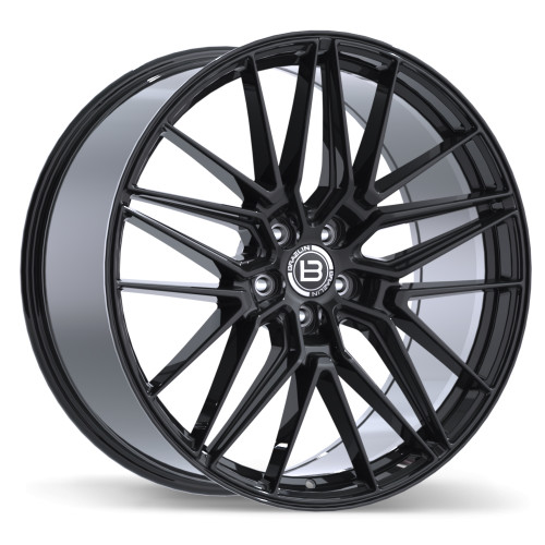 BR13 22x10.0 5x114.3mm +20 63.4mm | Gloss Black Finish